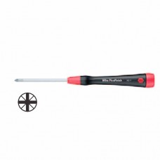 Wiha PicoFinish Pozidriv Screwdriver - Handle with Rotating Cap and Rapid-Turning Zone - PZ0 - 04461